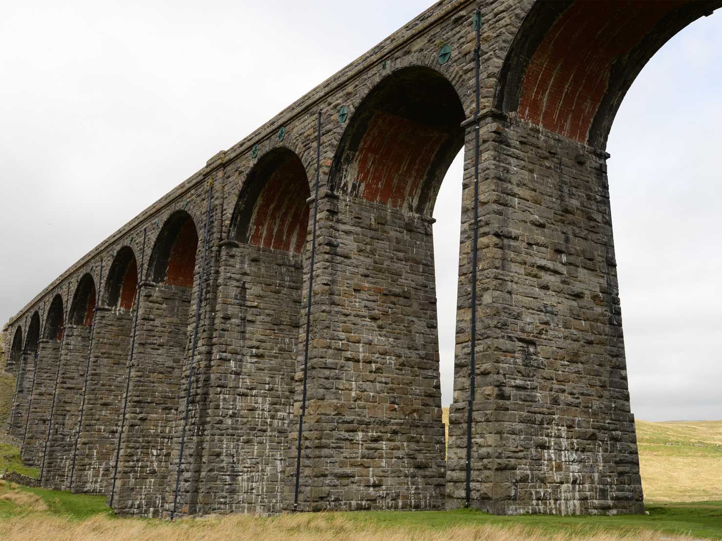 The famous viaduct from the Yorkshire three peaks challenge