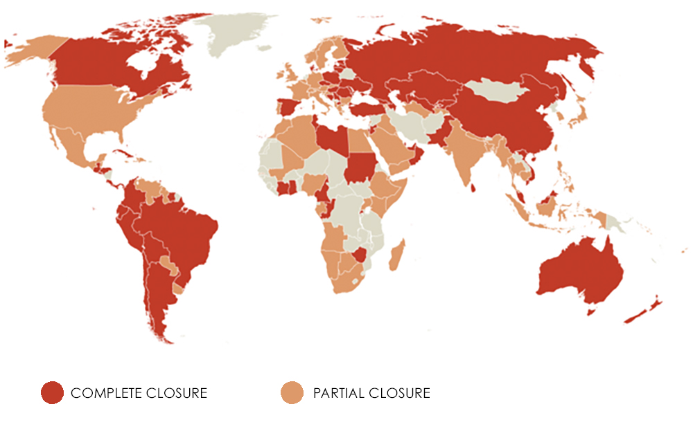 Travel Restrictions by Country Gray Dawes Travel