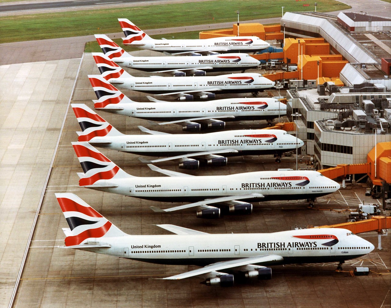 BA Boeing 747 fleet