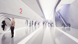 Virgin Hyperloop terminal