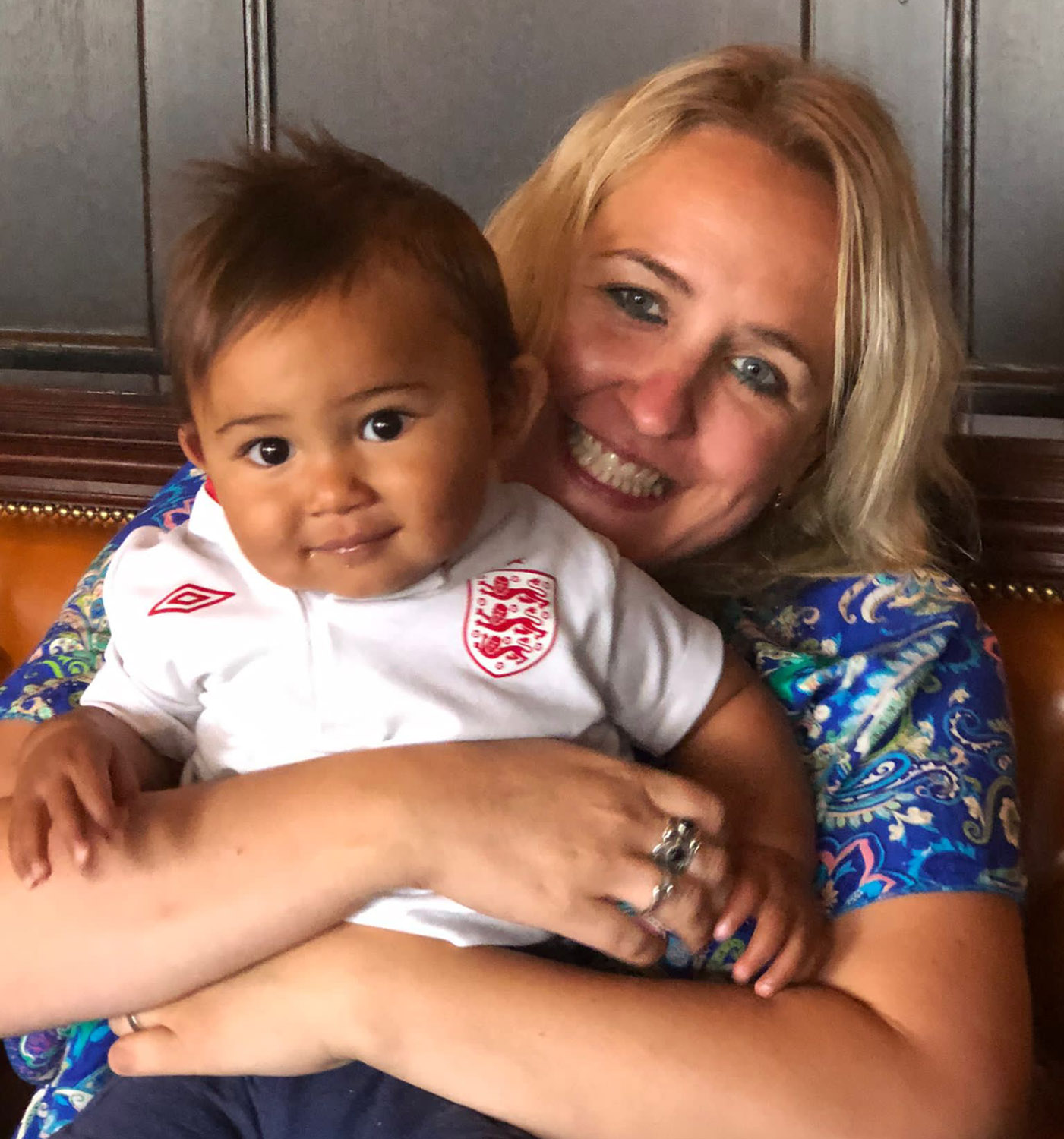 Laura+Dylan Laura Busby and son Dylan