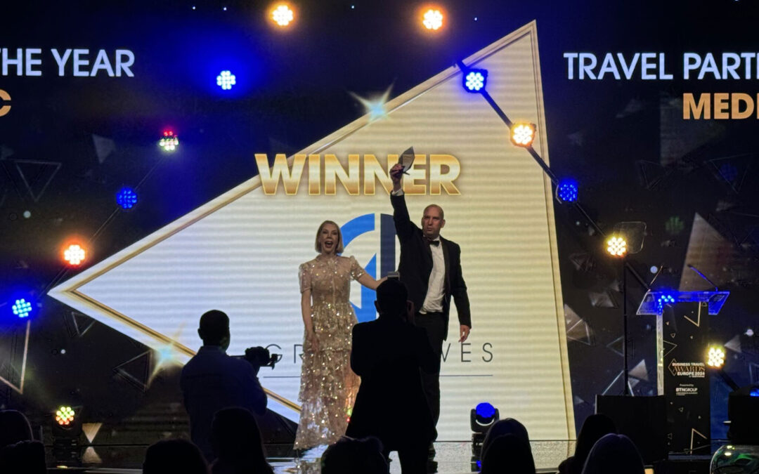 Gray Dawes Win At Business Travel Awards 2024